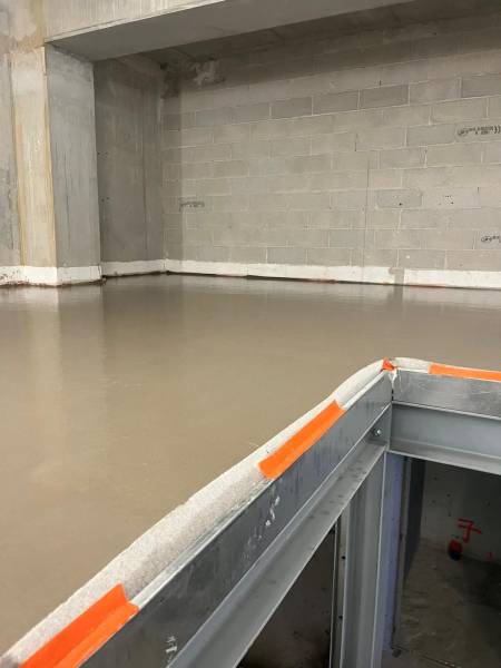 Réalisation d’un micro béton pour sol commercial